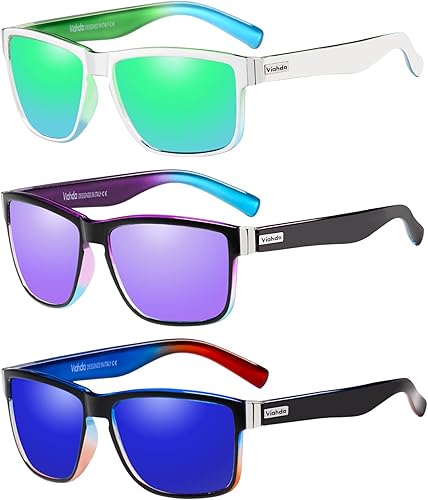 Miniatura 23 de Gafas de sol deportivas polarizadas para hombre Ciclismo Correr Pesca Golf Moda Gafas de sol Mujeres HD6009 Lente polarizada con espejo azul y negro