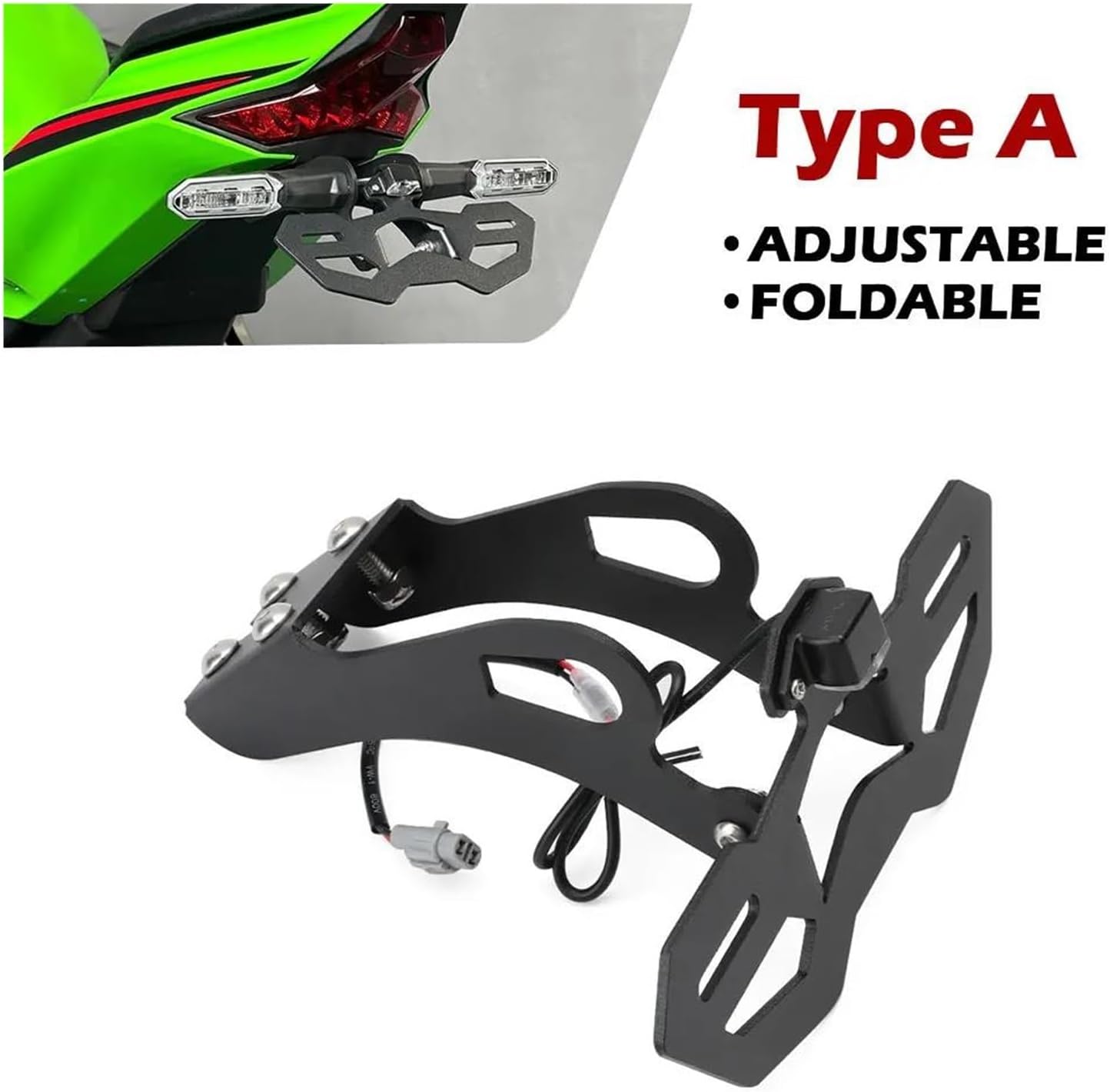 バイク用 ナンバープレートホルダー ナンバープレートステーホルダー