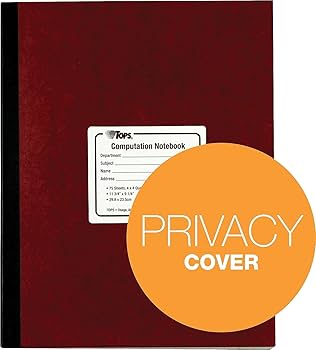 Tops - Computation Notebk, 156 Pgs/78 Shts,11-3/4