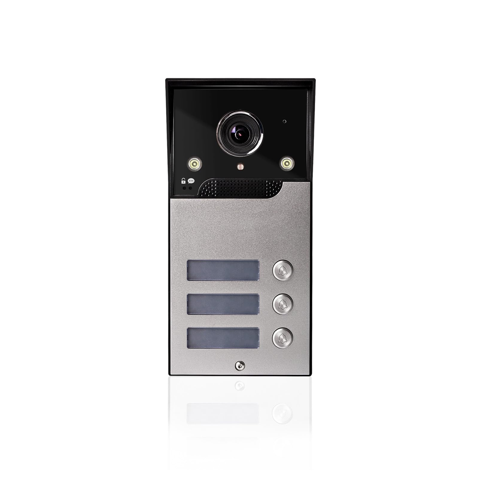 Wi-Fi Wideodomofon Inteligentny Domofon BT TY APP Wyświetlacz Zdalnego Sterowania 1080P HD 7-calowy Widok Nocny Wodoodporny IP65 dla Willi Home Office Apartment (Wtyczka UE)