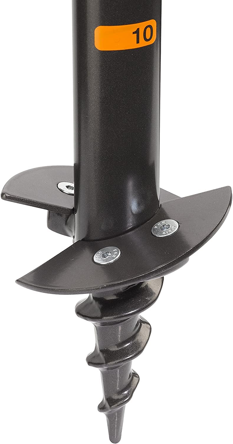 Fiskars Taladro manual, Agujeros de hasta 10 cm de diámetro, Negro/Naranja, QuikDrill, Talla: S, 1000636 | Negro/Naranja, QuikDrill, Talla: S, 1000636
