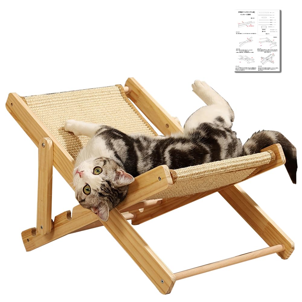Amazon.co.jp: Dzannc 猫 ハンモック 猫椅子ラウンジ 猫 ベッド 
