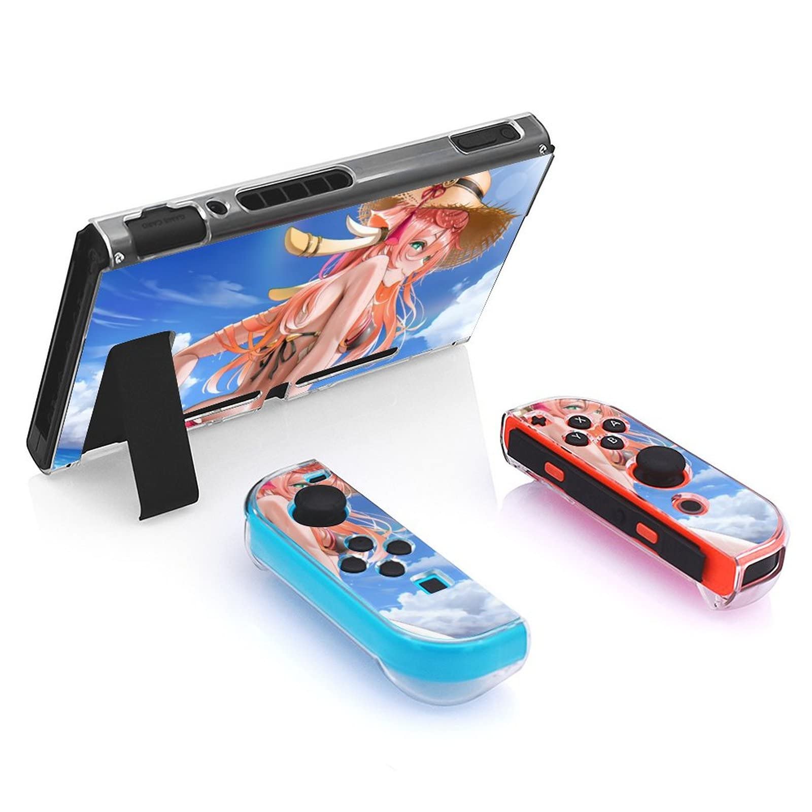 Amazon.co.jp: Switch用 ケース 原神 イラスト 煙緋 水着 キャラクター