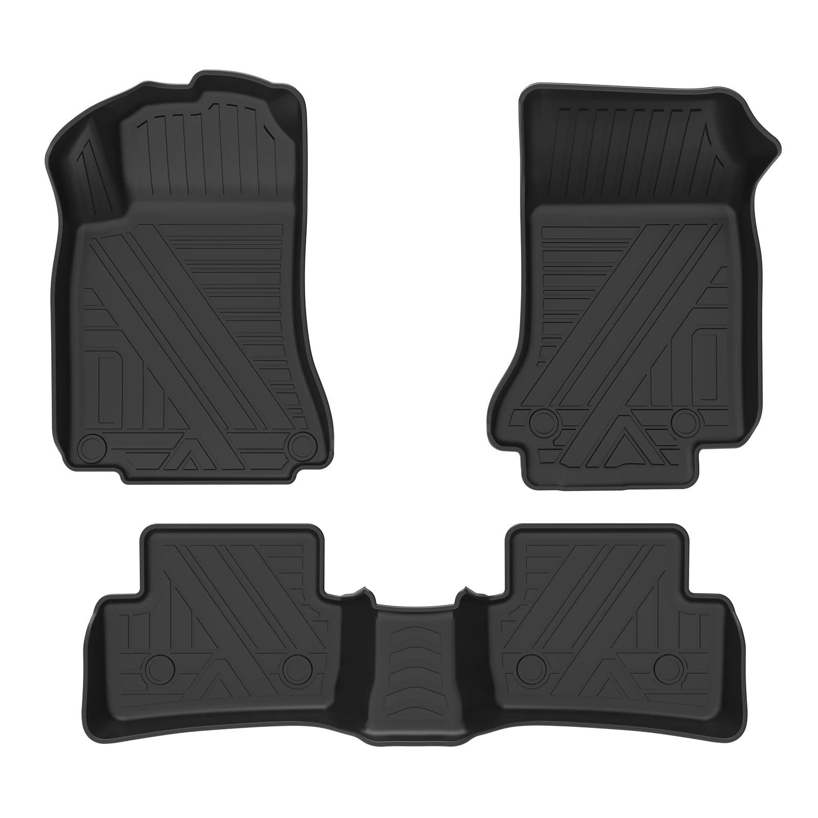 3D-TPE-Teppich-Autofußmatte Für Benz GLA 2015-2019