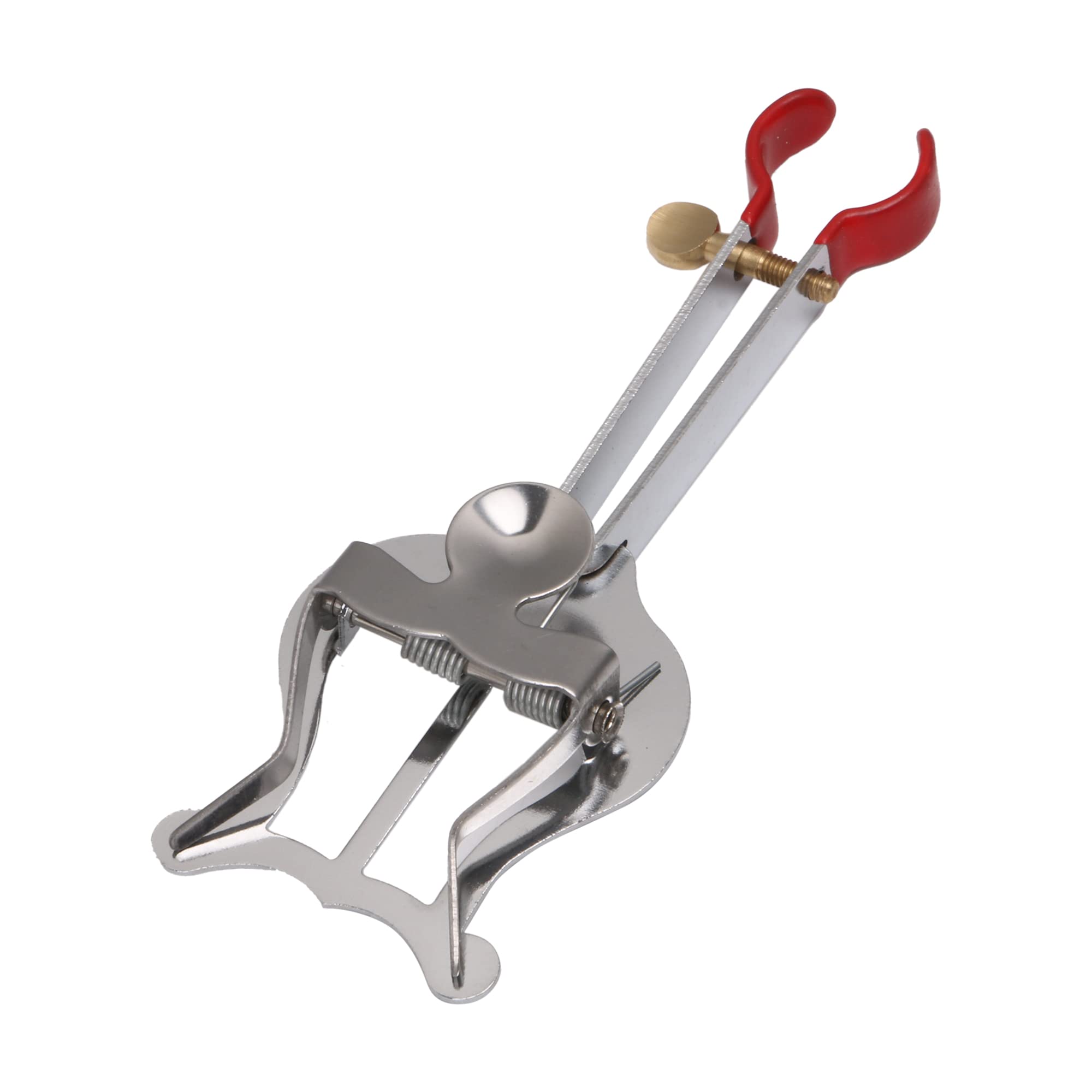 XstyleSmall Marching Lyre Clamp-On, Silver Metal Plating Marching Music Clip, Lyre for Saxophone