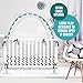 KinderSense® - Premium Baby Safety Crib Tent - Toddler Crib Topper to Keep Baby from Climbing Out - See Through Mesh Crib Net - Mosquito Net - Pop-Up Crib Tent Canopy to Keep Infant in
