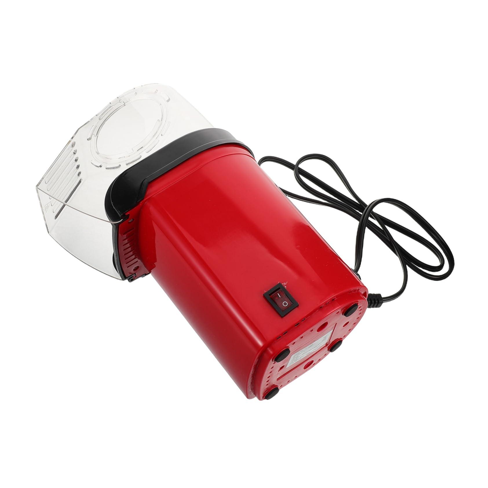 BUGUUYO Electric Hot Air Popcorn Maker for Home Use Stylish Design Household Popcorn Popper Quick Oil Snack Machine Easy to Clean for Family Gatherings US Plug