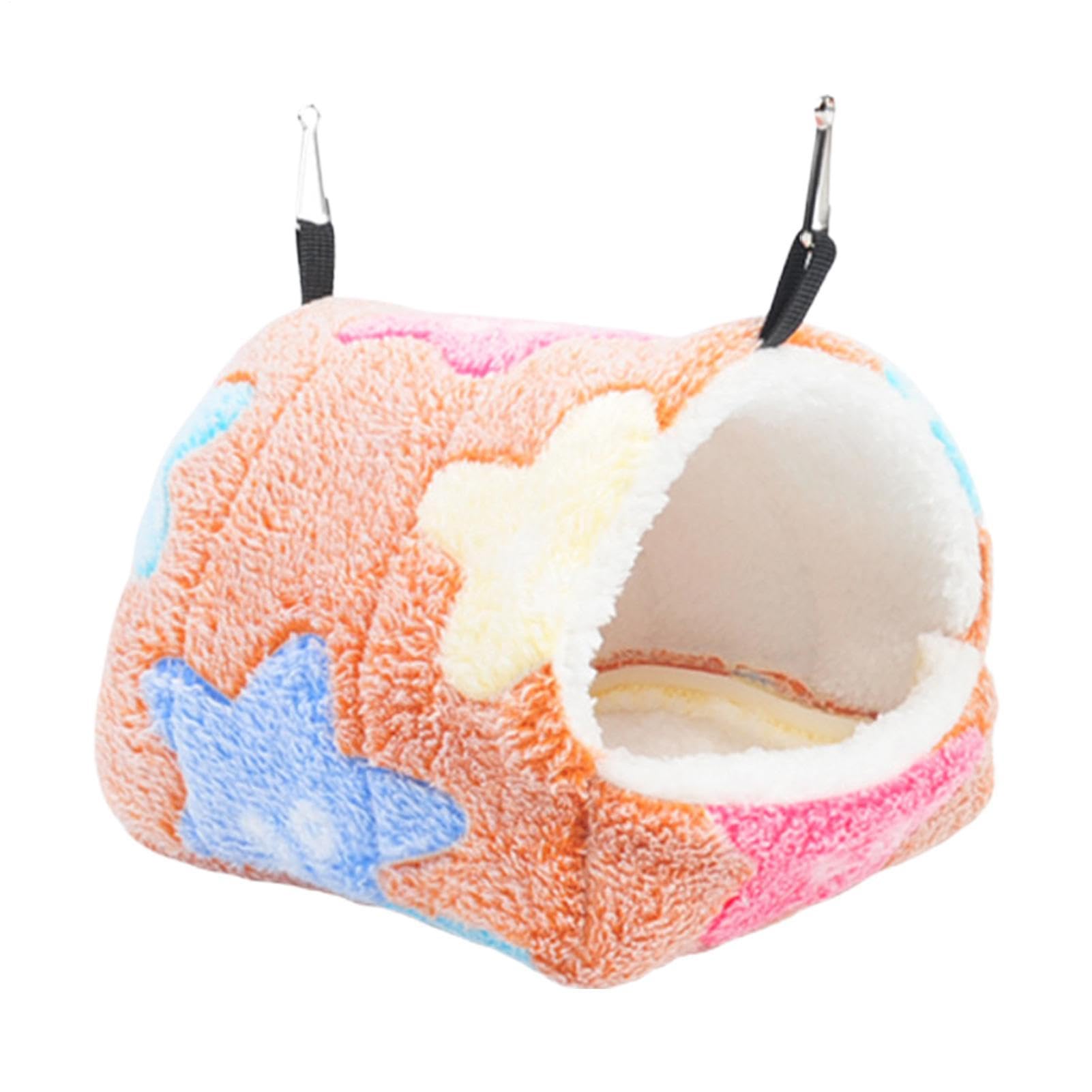 Hamaca De Felpa Para Loros, Hamaca De Felpa Para Pájaros, Jaula Para Dormir Con 2 Ganchos, Cama Para Pájaro Para Jaula, Nidos Hamacas Cálido De Invierno Para Pájaros Pequeños, Periquitos, Cacatúas — view 9