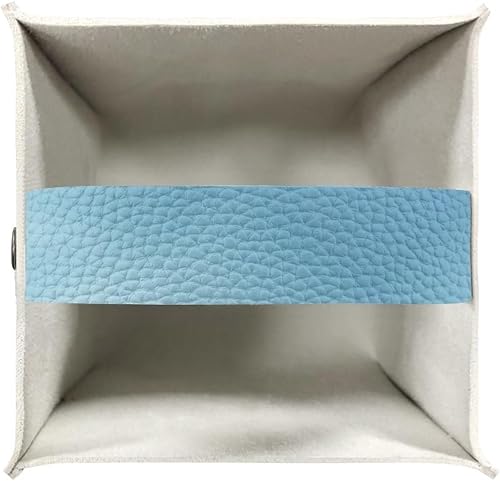 Miniatura 5 de Cubierta cuadrada para caja de pañuelos de tiburón, para decoración del hogarbaño, soporte de caja de pañuelos de cuero azul, accesorios de