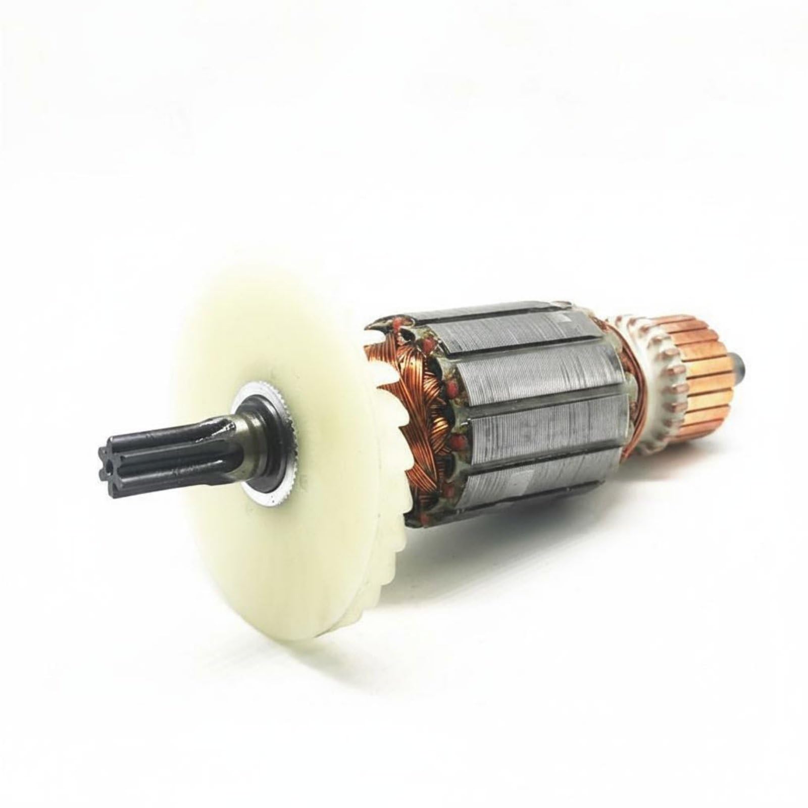 Rotor Elettrico Motore Utensile Ricambio Rotore Motore Armatura Ingranaggio Integrato Materiali Rame Acciaio Plastica per Durata E Rotazione Stabile