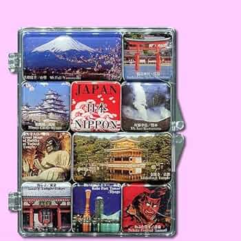 日本の観光地マグネットコレクション30個 エシカル文具PENON、全国47都道府県のご当地クリエイターを起用