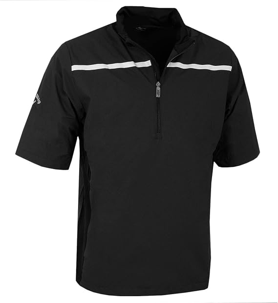 Callaway Men's 1/2 Sleeve Chest Stripe Wind Golf Jacket Amazon.co.uk