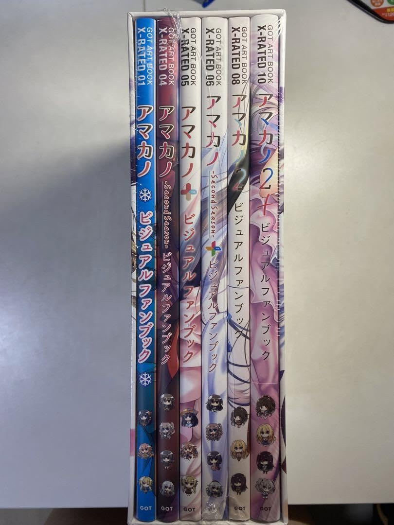 Amazon.co.jp: ピロ水 アマカノ シリーズ ビジュアルファンブック 6冊