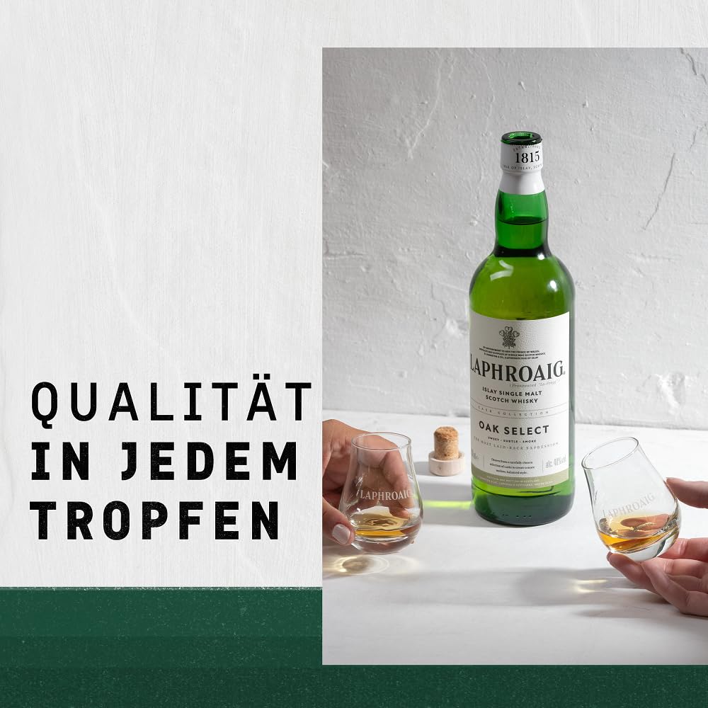 Laphroaig Select | Islay Single Malt Scotch Whisky | mit Geschenkverpackung | sanfter Torfrauch mit süßlichen Noten | 40% Vol | 700ml ( Die Geschenkverpackung kann variieren)