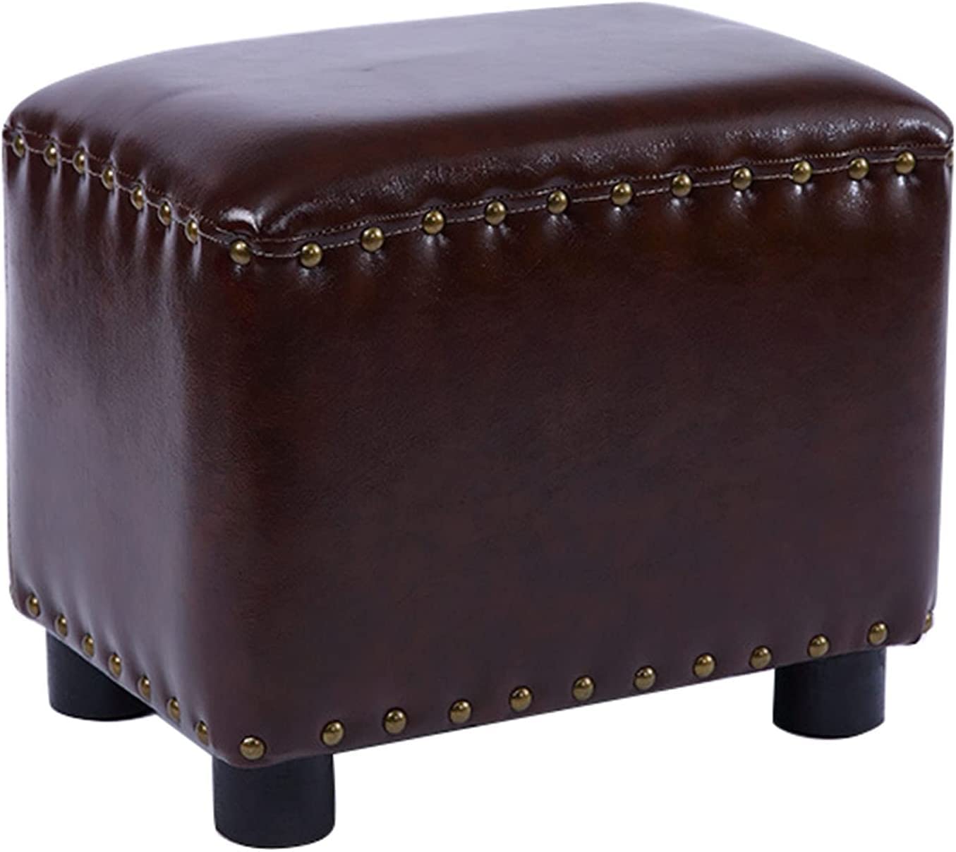 Reposapiés otomano rectangular acolchado solución cómoda como banco de tocador