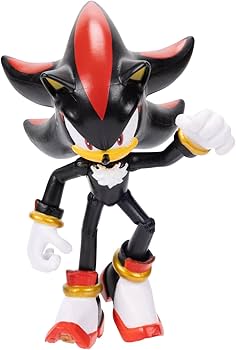 Sonic the Hedgehog 4-inch Shadow Action Figure with Star Spring