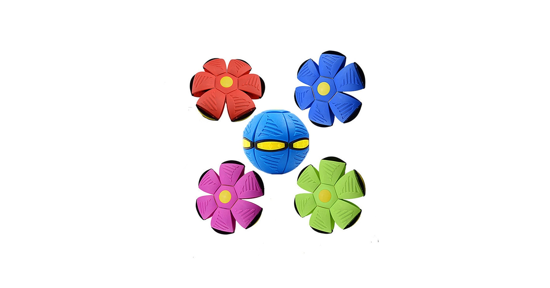 Amazon.co.jp: 変形可能なUFOマジックボール光る排気ボール クリスマス