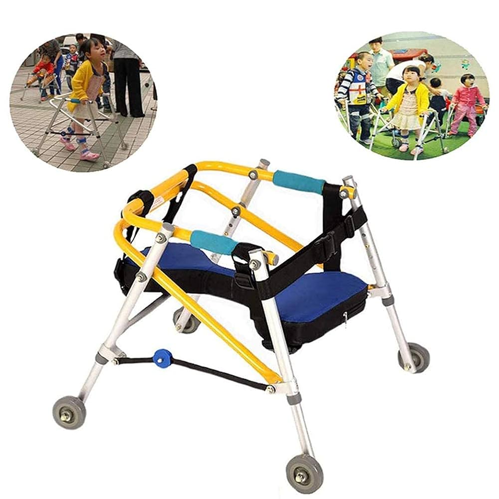 ミニウォーク　障害児　歩行器 歩行車 レンタル 子ども向けサドル付き歩行車 座って歩けるミニ