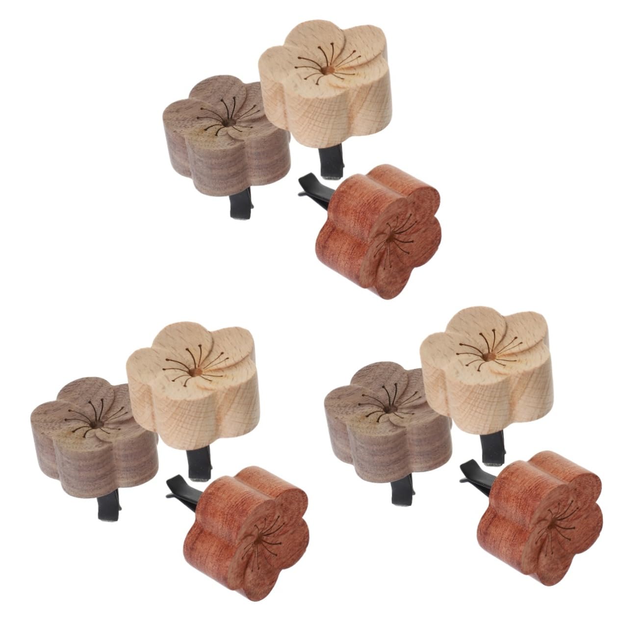 SOLUSTRE 9stücke Teiliges Auto Lüftung Clip Duftspender Für Auto Mit Universellem Design Für Einfache Installation Verbesserung Innenraumduftes