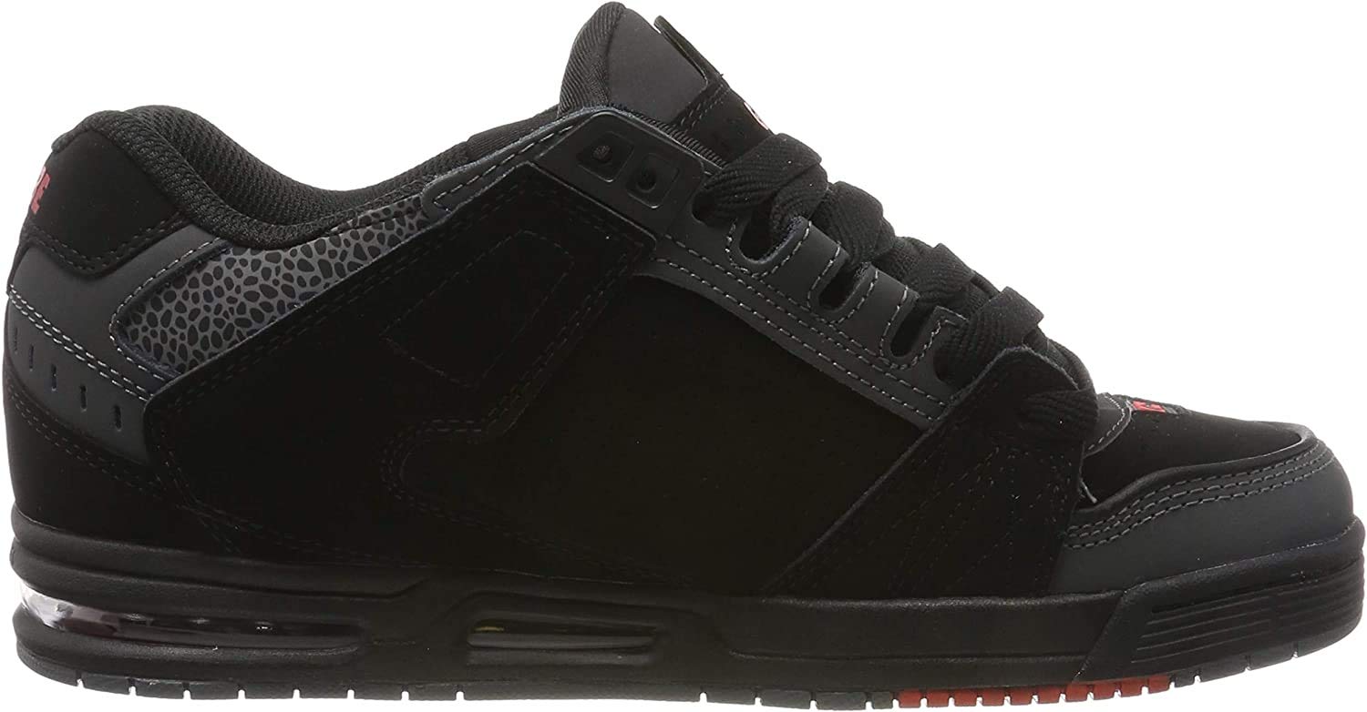 Globe Men's Skateboarding Shoes, Black Black 3m Pebble 20437, 14