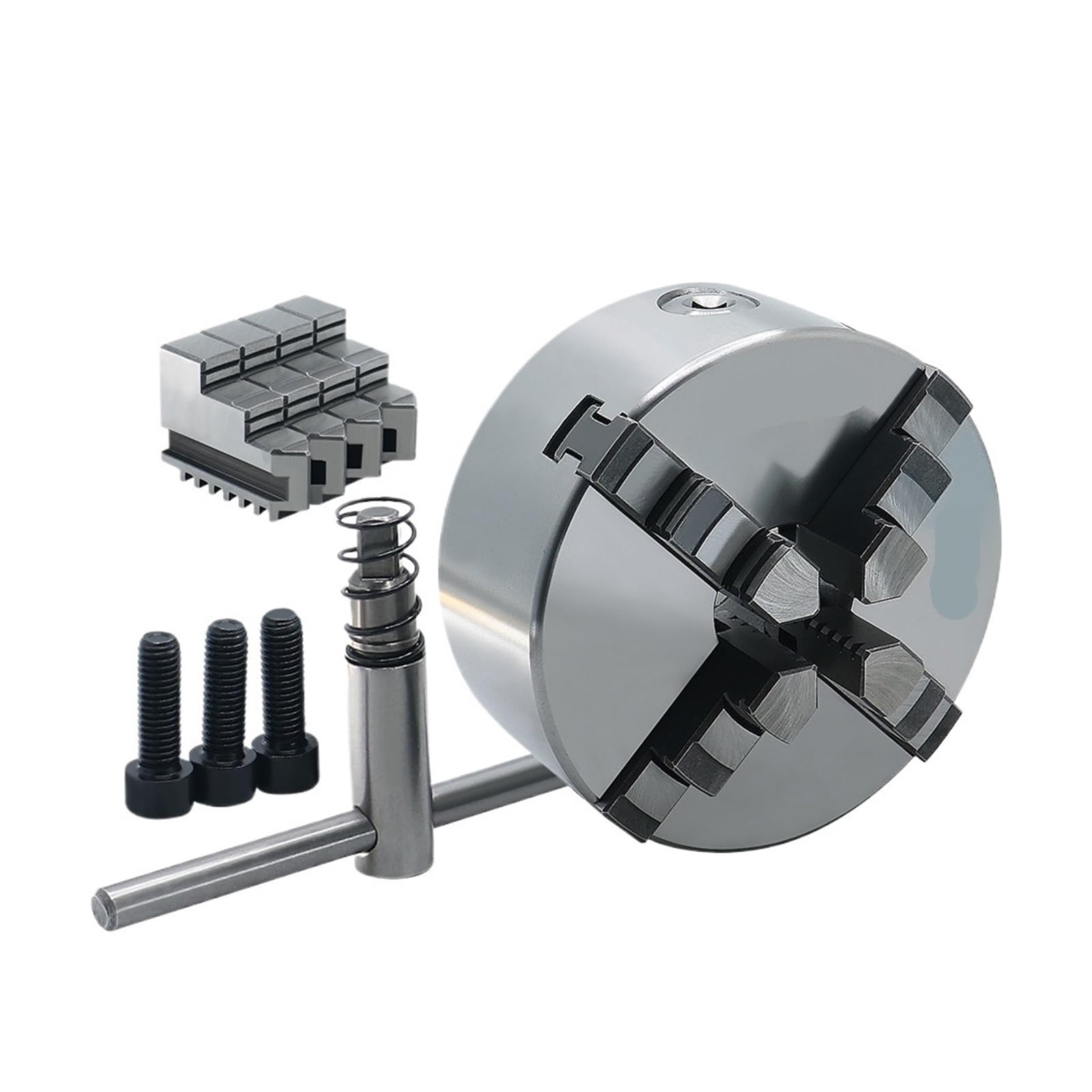 Iklaaqetbxps K12-80 K12 4 Jaw Self-Centering Lathe Chuck 80-160Mm