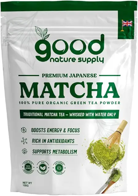 Authentic Japanese Ceremonial Grade Matcha Green Tea Powder - 100g