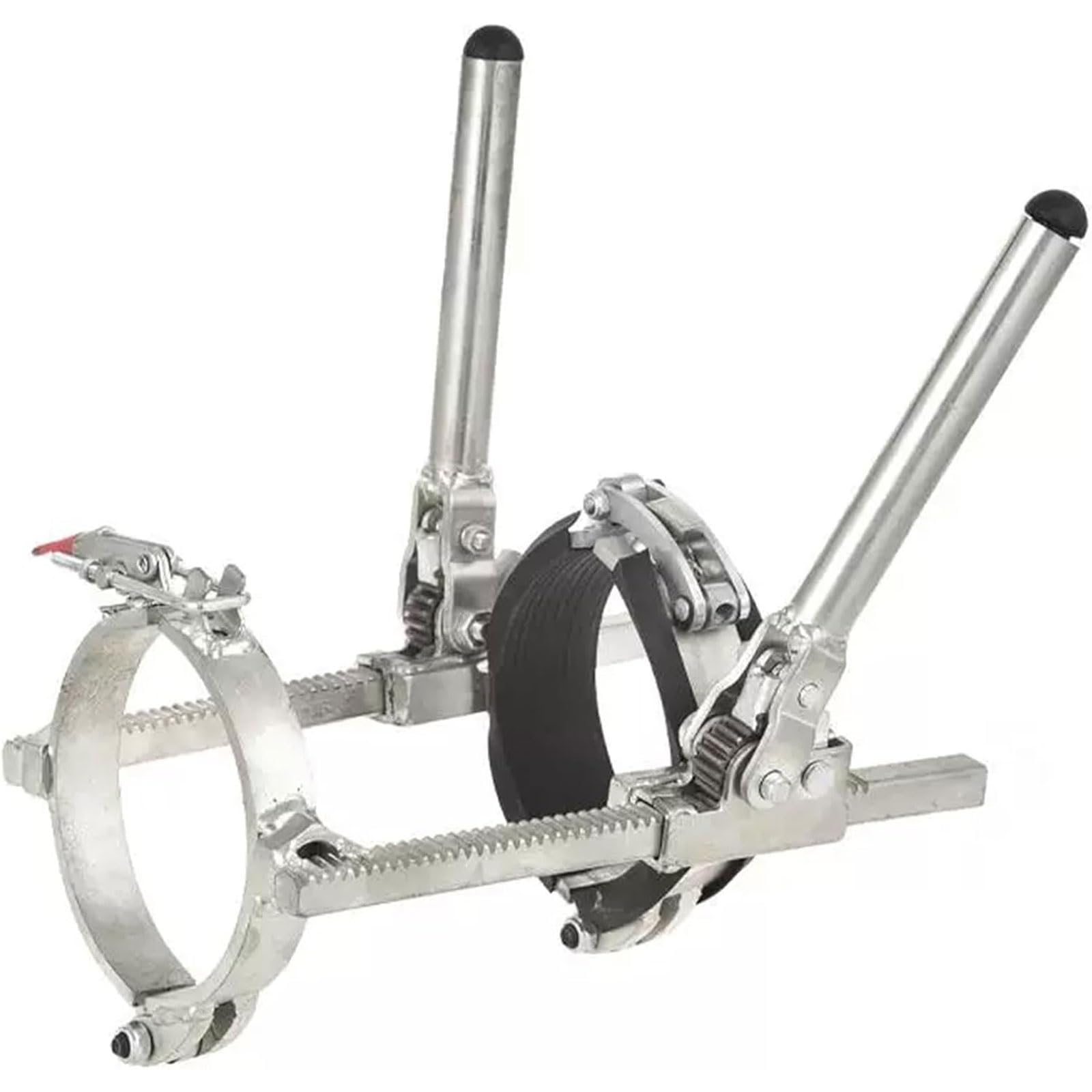 Herramienta de extracción de tuberías Abrazadera de trinquete resistente Anti-Jam Grip 160mm para construcción de drenaje de alcantarillado Conexión rápida Instalación firme segura Manija de acero dur
