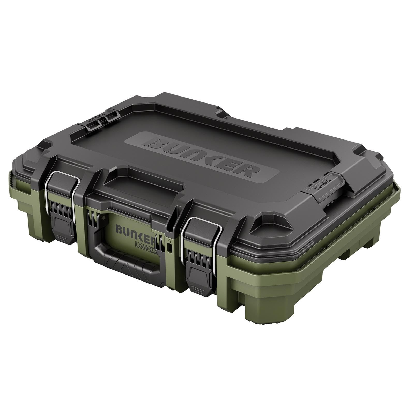 BUNKER Load-Up 100mm Tool Box with Carry Handle - IP65 Waterproof