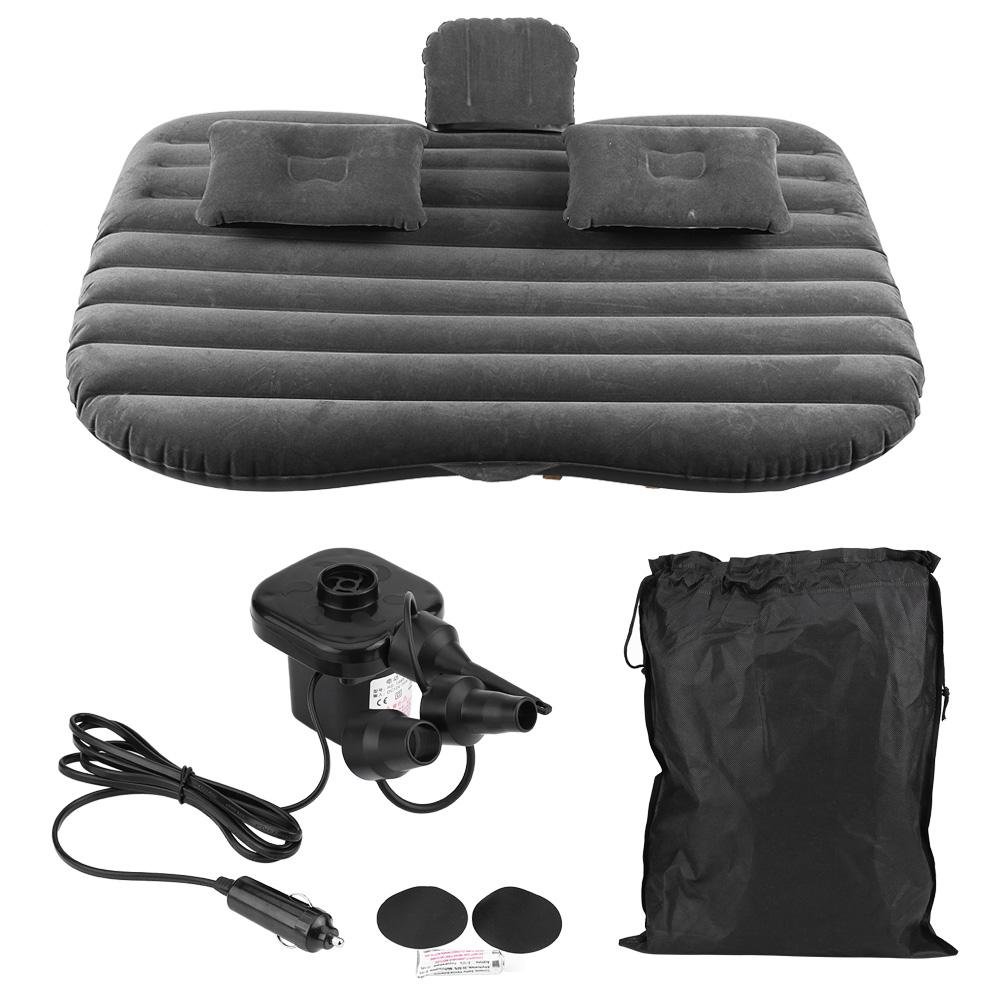 Bed Car Mattress Camping Mattress for Car Sleeping Bed Travel Inflatable Mattress Air Bed for Car Universal SUV Extended Air Couch with Two Air Pillows