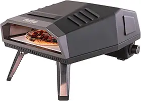Forno de Pizza Nino a Gás com Pedra Refratária Quadrada CFBM PO-300 SV G - Alta Performance Até 526°C