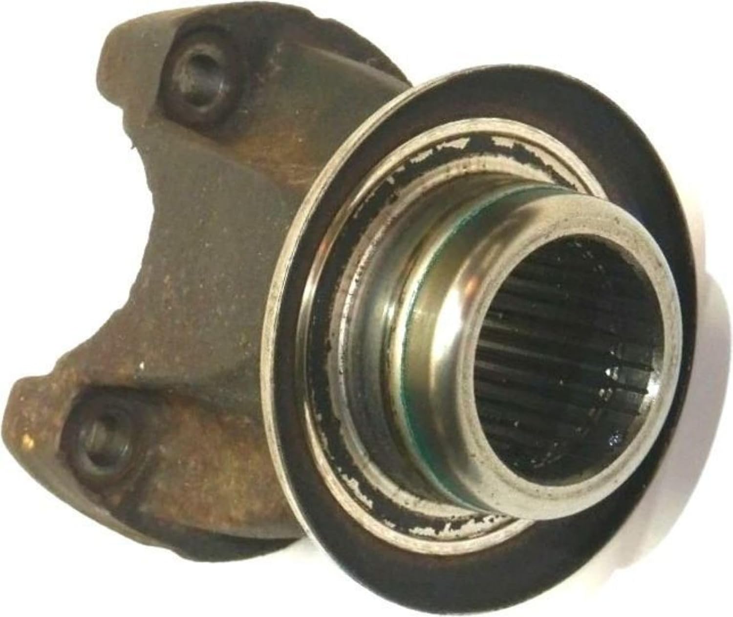 APDTY 108285 Automotive Transfer Case Front Output Yoke; Compatible With Dodge: 1997-2000 Dakota, 1998 Durango, Compatible With Jeep: 1996-2001 Cherokee, 1996-1998 Grand Cherokee; Replaces 4798138