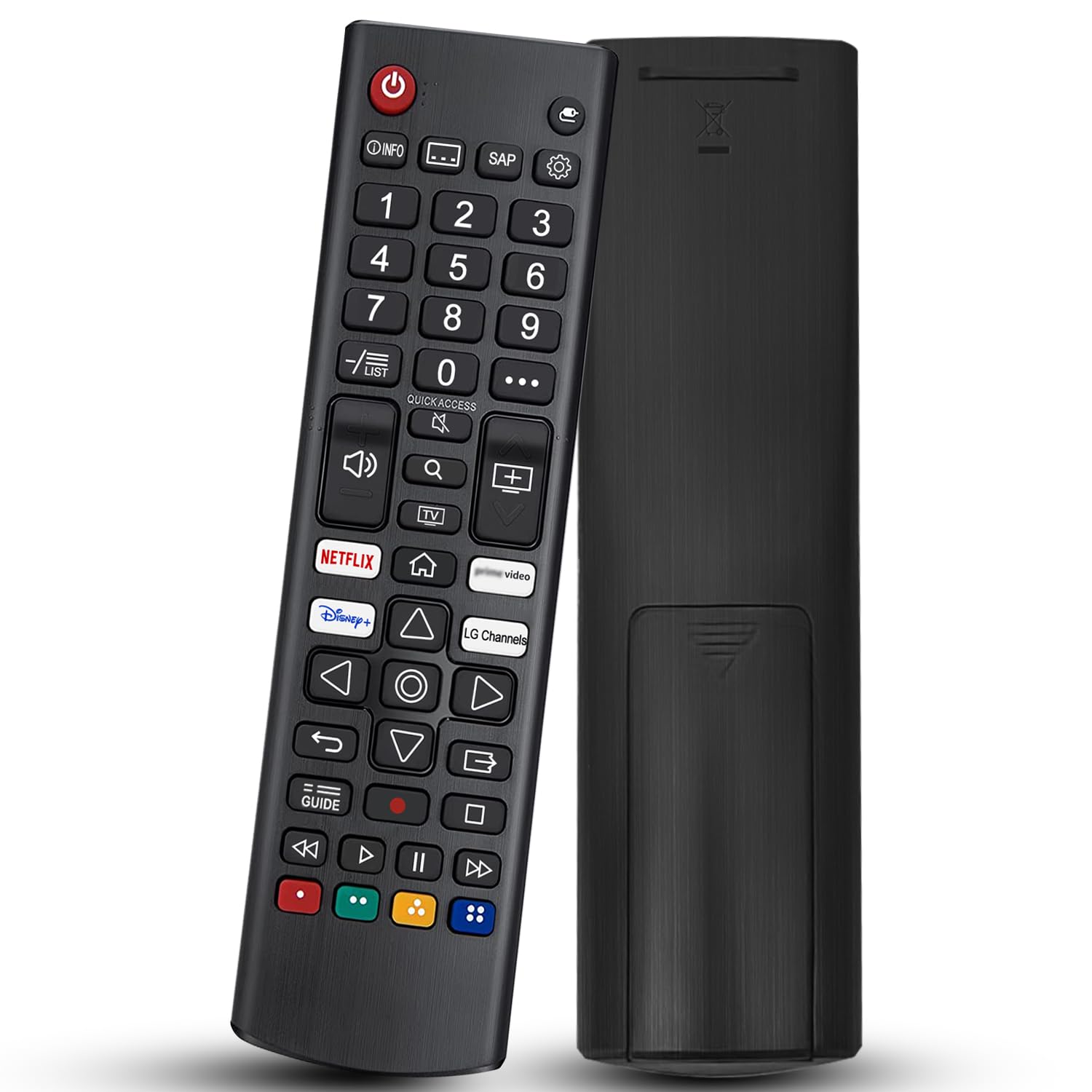 Universal Remote for LG TV Remote Control (All Models) Compatible with All L G LED OLED LCD UHD HDTV HDR Webos 4K 8K Smart TV with Netflix,Video,L G Channels Button,Disney Plus
