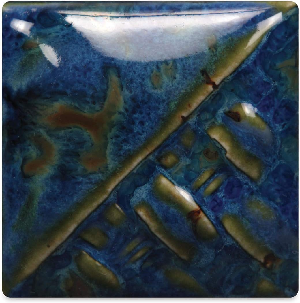 Mayco Stoneware Glaze, 1 Pint, Midnight Rain