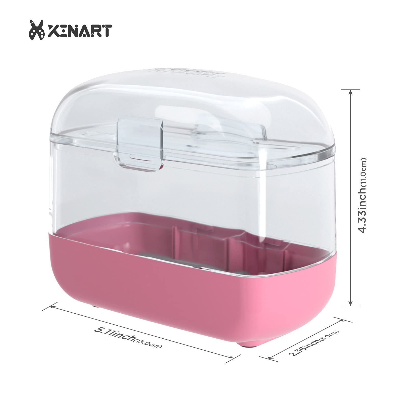 XINART Organizador para cuchillas Cricut Maker, estuche de almacenamiento para herramientas Cricut (rosa)