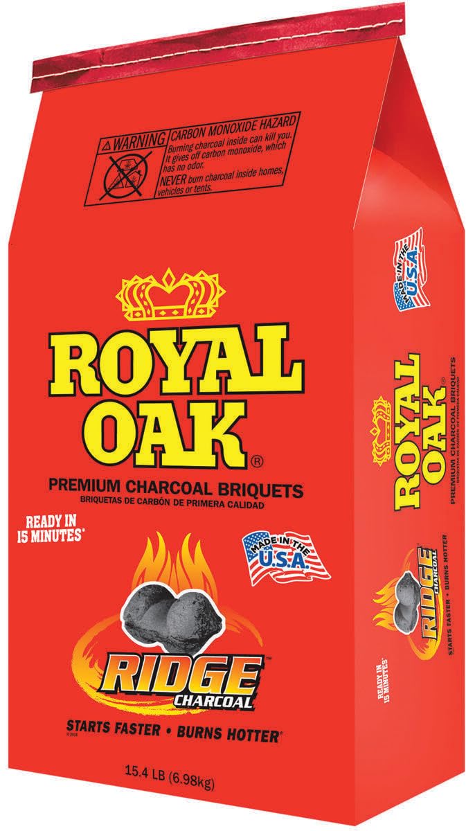 Royal Oak Sales 192-294-021 Natural Organic Premium Briquettes, 15.4 lb