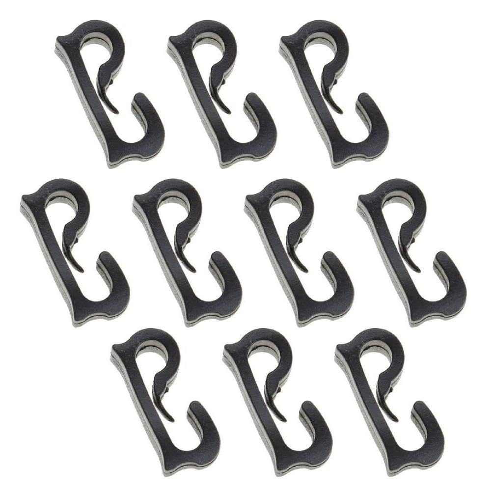 5 ganci per tenda da campeggio all'aperto accessori per luce da campeggio strumenti fissi a baldacchino escursionismo ganci per tende in plastica telone nero tenda fibbia clip ganci per tende per luci