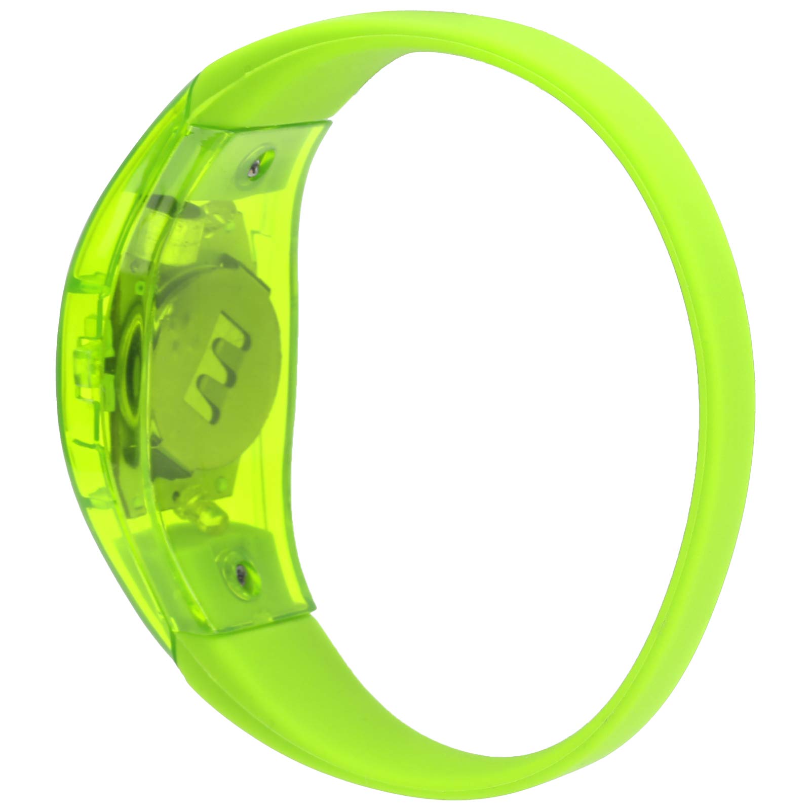 Sound Control LED Bransoletka, Night Running LED Bransoletka Party Light Up Wristband na Stage Bar Party, koncert muzyczny i inne nocne sporty na świeżym powietrzu(green)