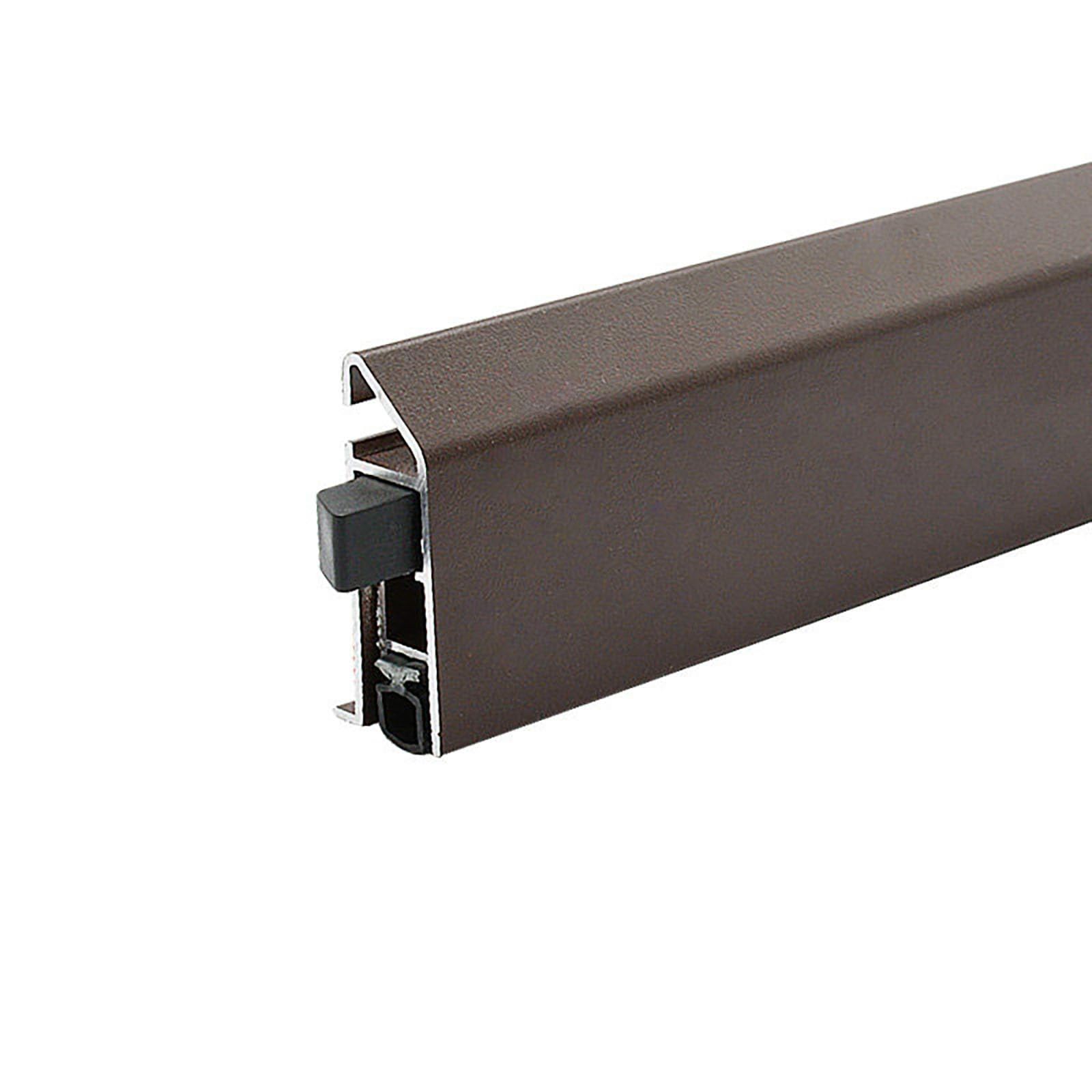 Burlete Inferior Automático De Aleación De Aluminio Sin Perforar