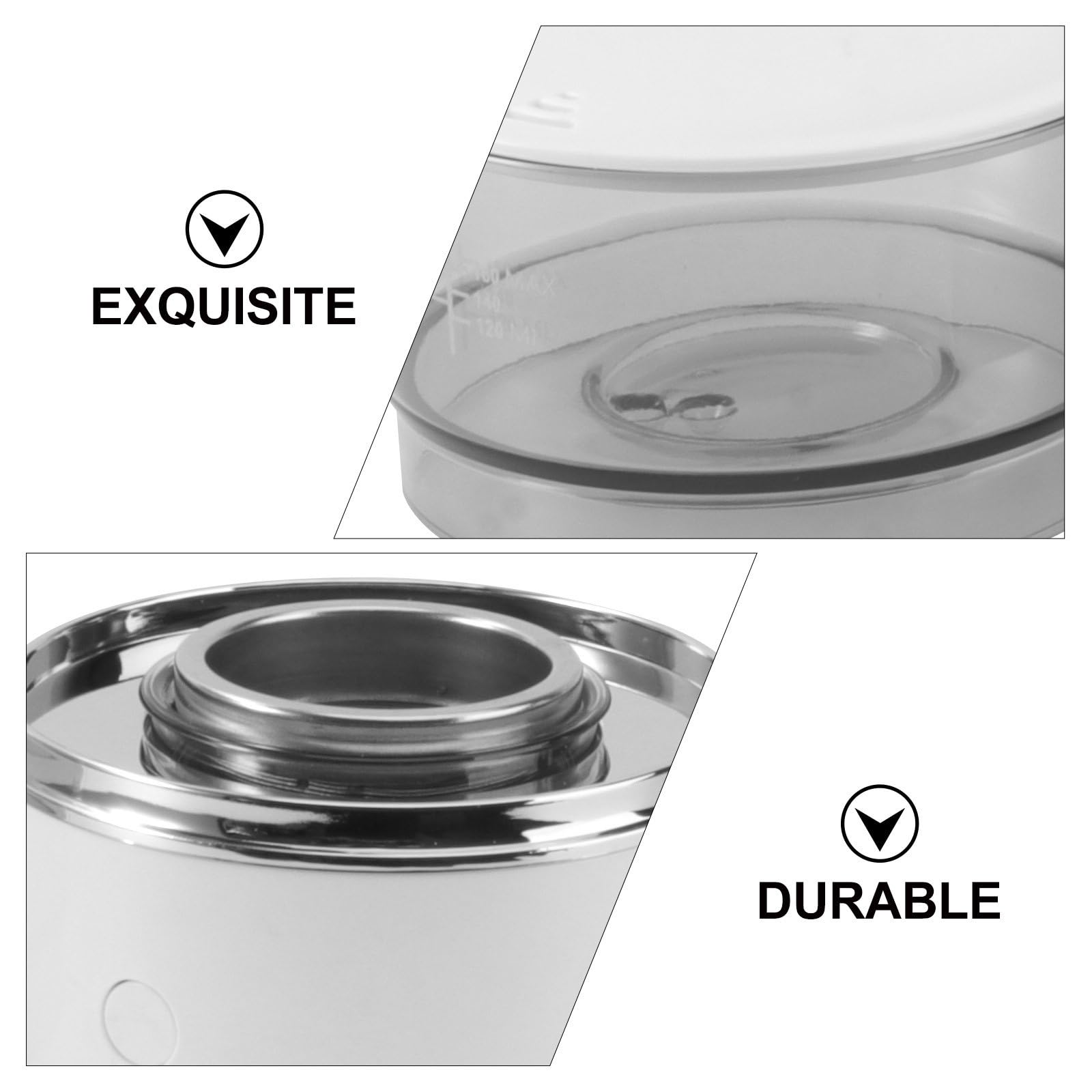 Hemobllo Macchina in Abs e Acciaio Inossidabile per Ufficio per Caffè Manuale Portatile da 160ml Filtro a Maglia Fine Stili multipli e Attività All'aperti Stili multipli