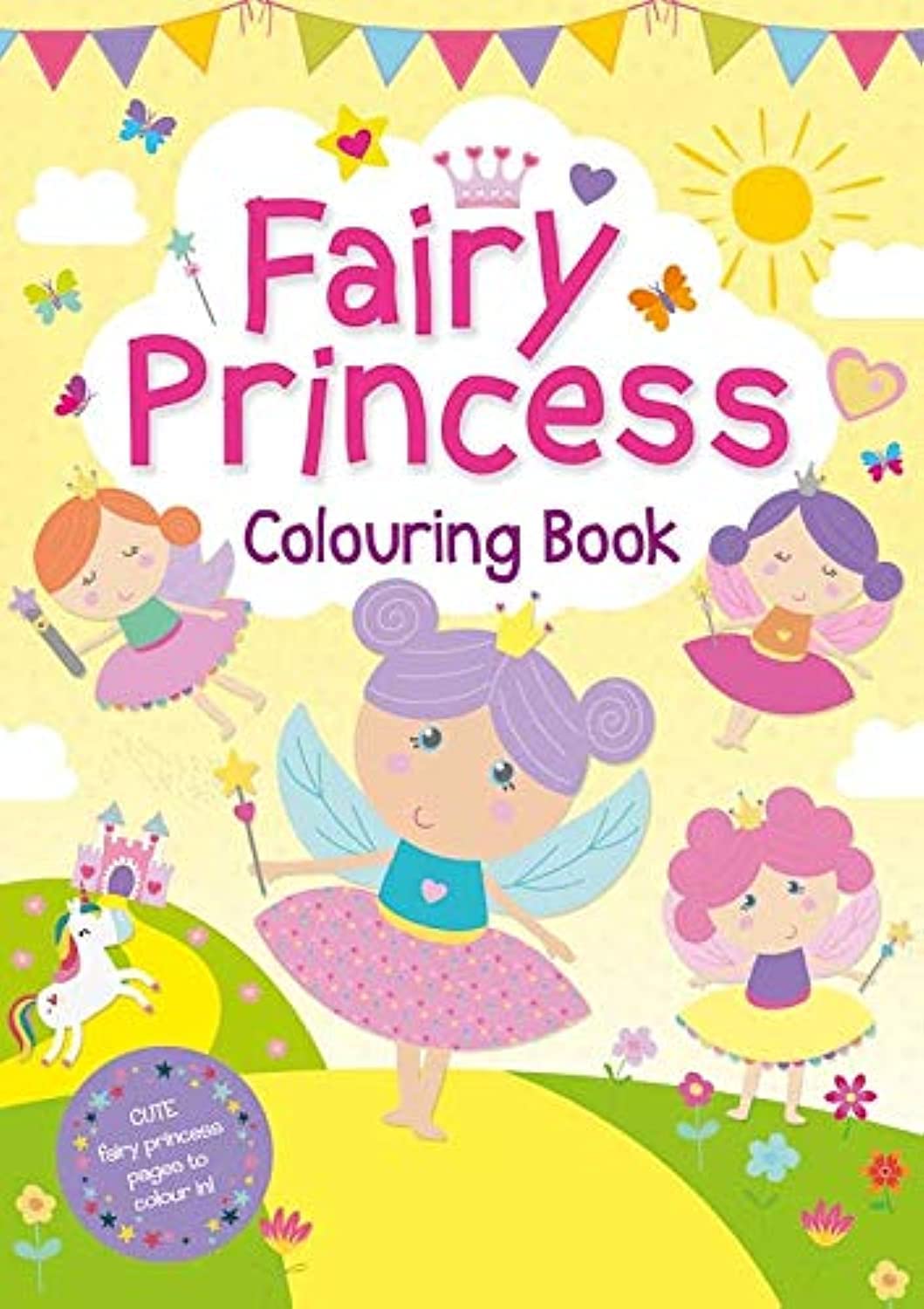 Fairy PrincessColouring Book