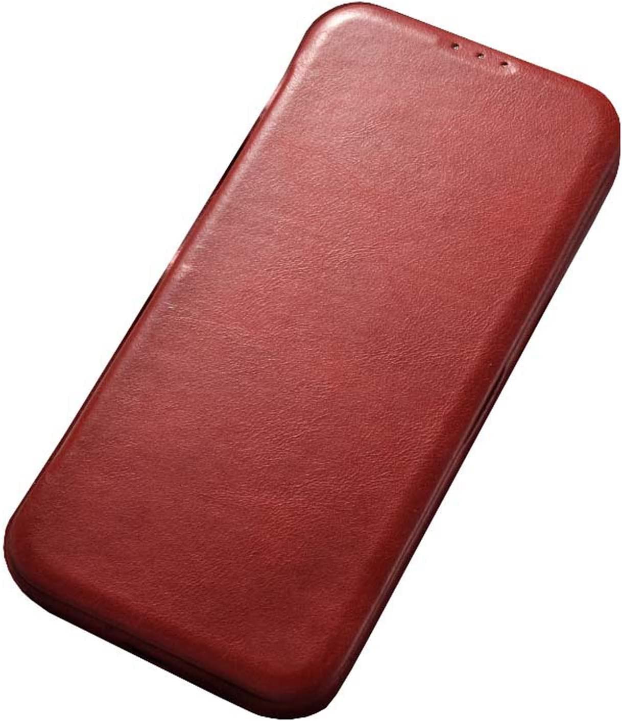 Coque iPhone 14 cuir rouge à rabat pour vos déplacements urbains - 7