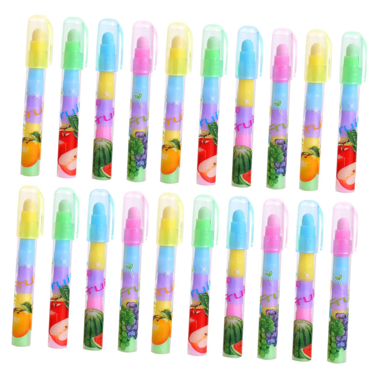 Tofficu 36stücke Niedliche Radiergummis Kleine Kinderradiergummis Kawaii-zeichenzubehör Radiergummi-packung für Schule Büro und Zuhause
