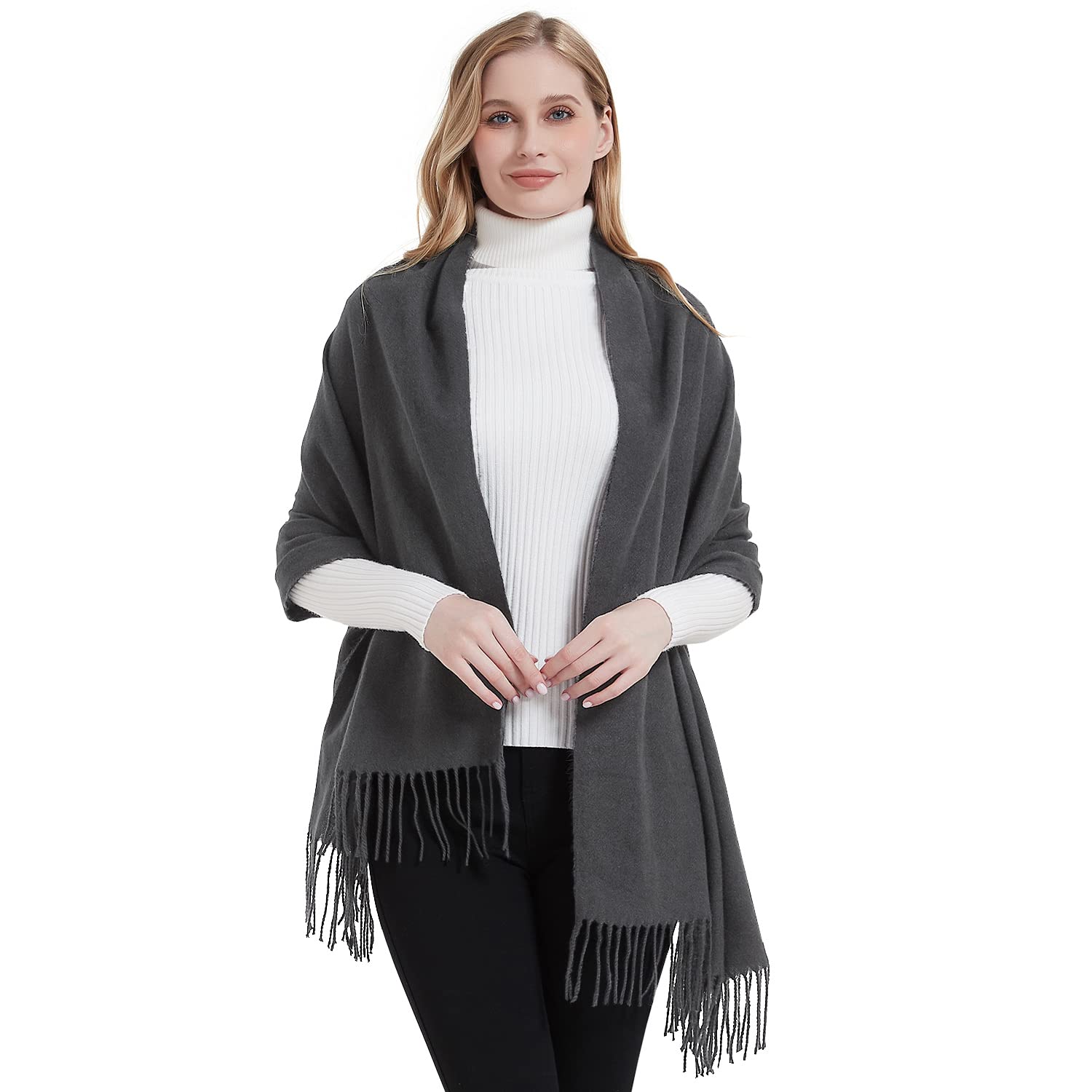 LandisunScarf Winter Warm Long Soft Elegant Classical Scarf