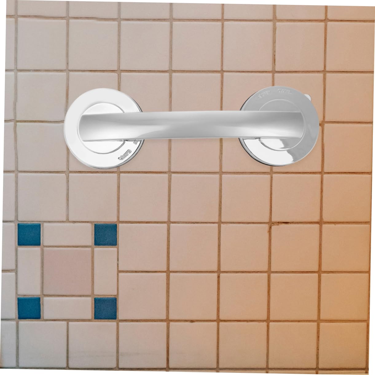 FOMIYES 2 Stück Selbstklebende Duschtürgriffe mit Starkem Saugnapfdesign aus Kunststoff Wasserfest und Modern für Rutschige Bereiche im Badezimmer