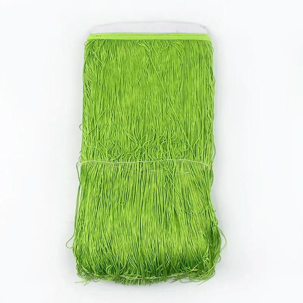 VIXDA 10Yard 50cm Long Fringes Lace Tassel Trim Latin Dance Curtain Trimming Sewing Decoration Tassels Fringe Ribbon