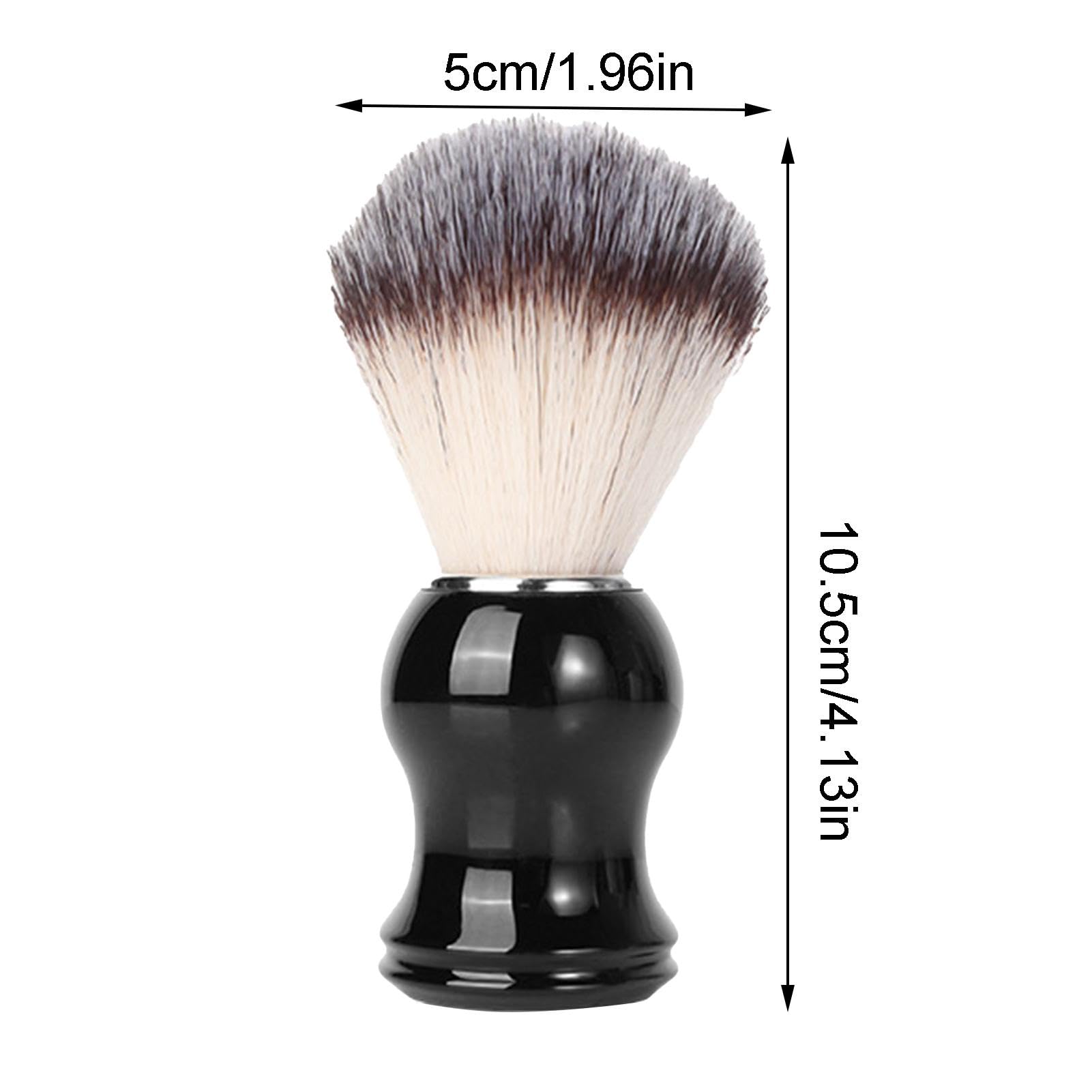 Pennello Da Barba In Tasso Manico Ergonomico Setole Morbide Per Crema E | Pennello Da Rasatura Per Uomo Barbuto Portatile Festa Del Papà Compleanno San Uomini Barbuti