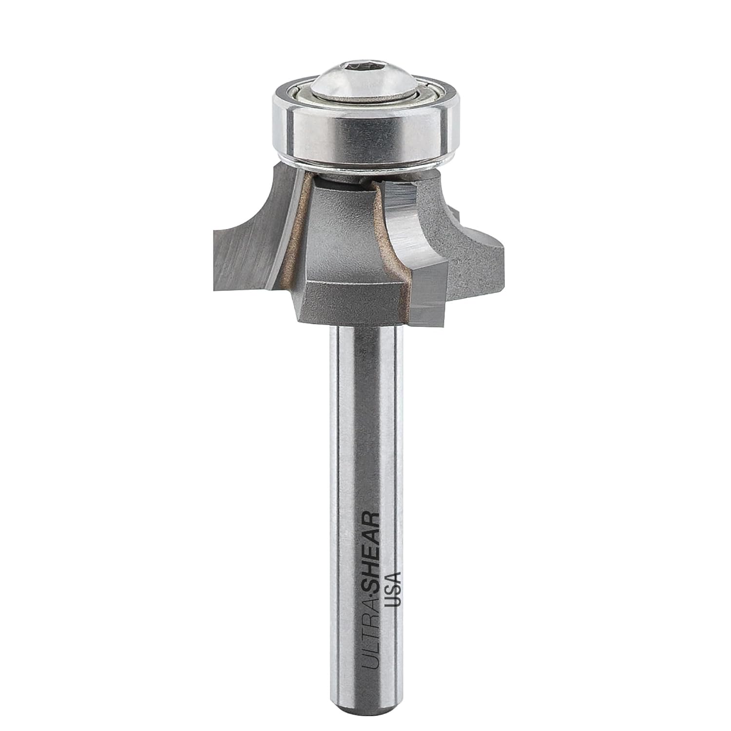 3-Flute Carbide-Tipped 1/16" Radius Roundover Router Bits – Faster, Cleaner Edge Treatment with Shear Geometry for CNC & Handheld Routing – Made in USA US230662RO
