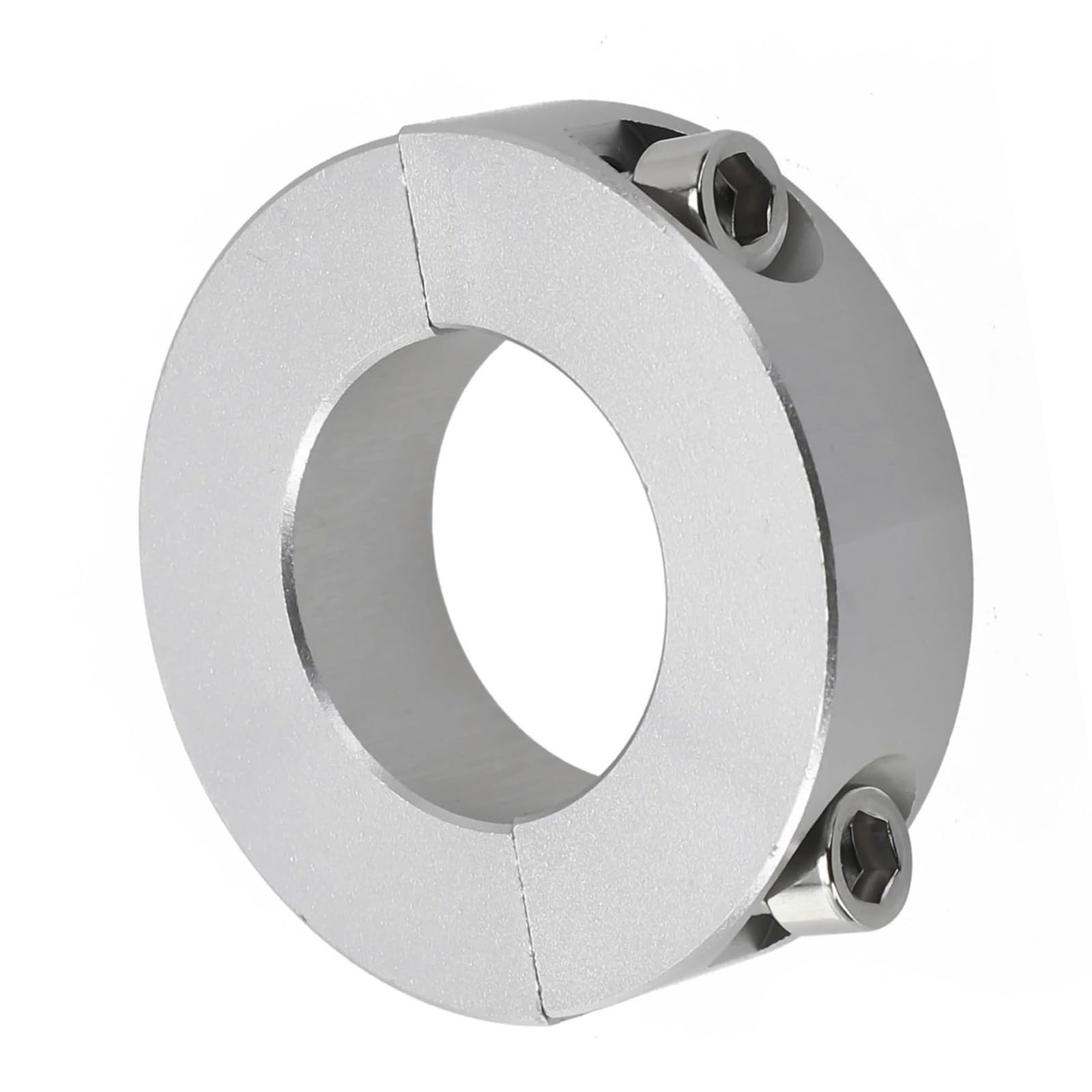Aluminum Alloy Fixed Shaft Collar - Double Split Clamp for 13-30mm Diameter, Durable and Versatile(13mm)