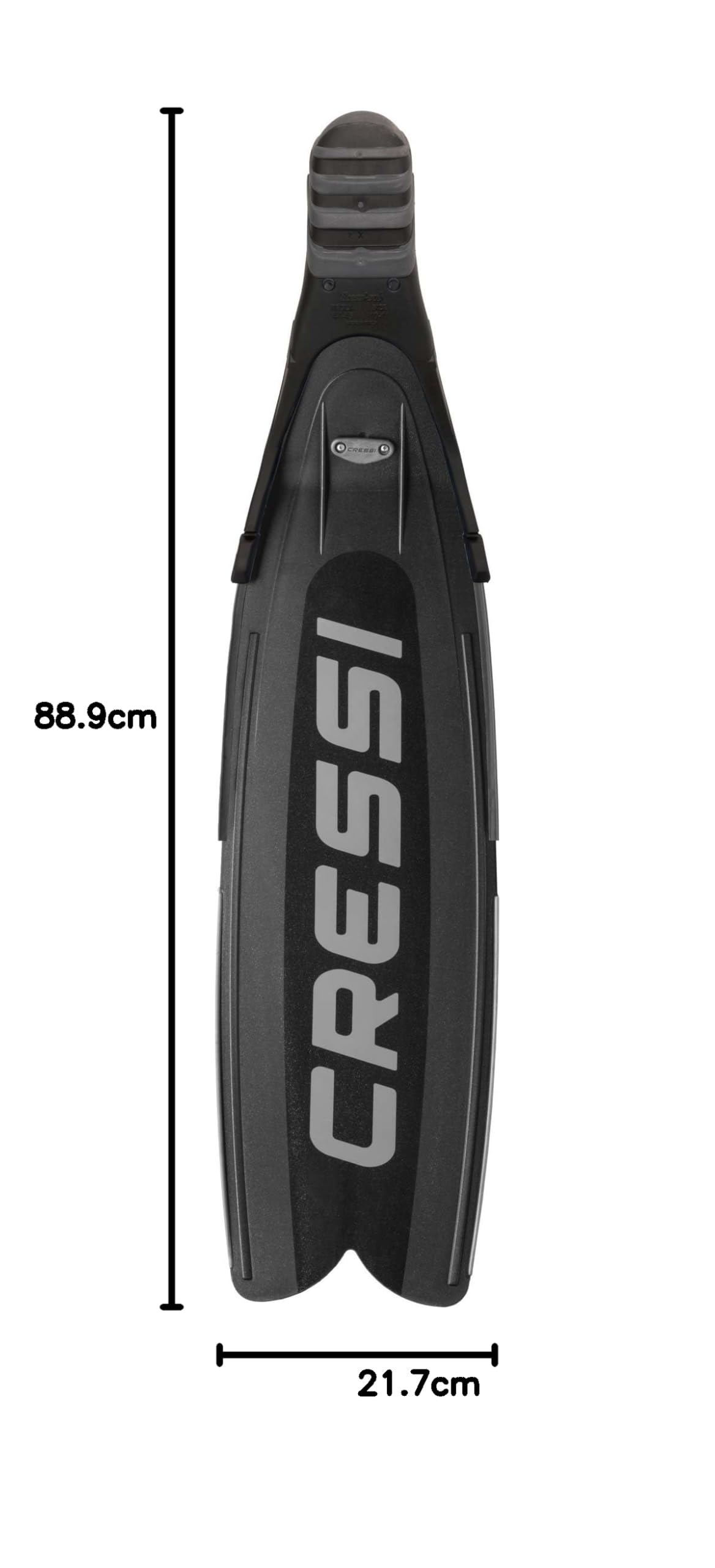 Cressi Gara Modular Impulse Turbo, Pinne tascabili a Lama Lunga Unisex