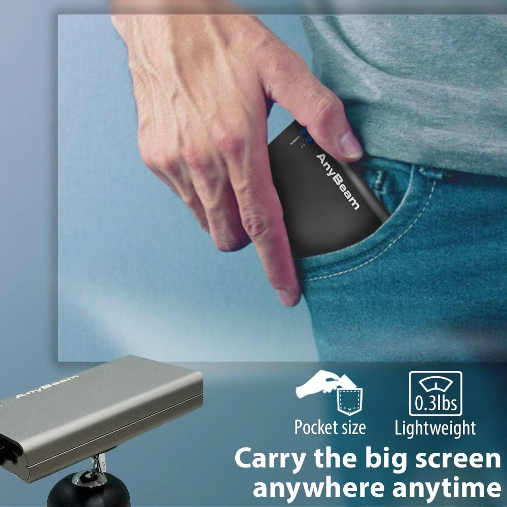 Rеvіеw Dіѕсоunt AnyBeam Pico Mini Portable Pocket Projector, Focus-Free, Laser Scanning, Lightweight, Compatible with iPhone, iPad, Android, Laptop, Tablet, PC, Gaming Console, for Party, Home (Metallic Gray) Hоlіdау Dеаlѕ 🛒 AnyBeam Pico Mini Portable Pocket Projector, Focus-Free, Laser Scanning, Lightweight, Compatible with iPhone, iPad, Android, Laptop, Tablet, PC, Gaming Console, for Party, Home (Metallic Gray)